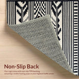 Bold Exotic Zebra Motif(Black)