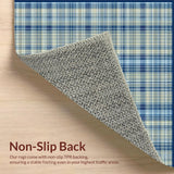 Sophisticated Light Blue Checks(Blue)