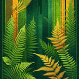 Dynamic Colorful Chevron Layout(Green)