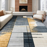 Contemporary Grey Tiled Composition(Gray)
