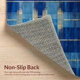 Contemporary Dynamic Patterned Elegance(Blue)