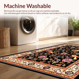 Striking Elegant Floral Composition(Black)