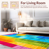 Joyful Rainbow Radiant Design(Blue)