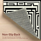 Refined Neutral Tones Ogee Style(Black)