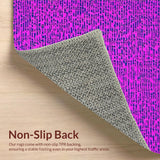 Chic Stylish Lettering in Bold Colors(Purple)