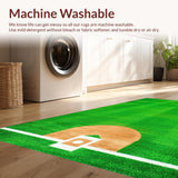 Energetic Sports Motif with White Accents(Green)