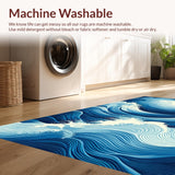 Serene Turquoise Wave Arrangement(Blue)