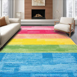 Charming Pastel Rainbow Motif(Pink)