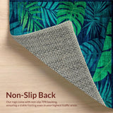 Chic Tropical Linear Elements(Blue)