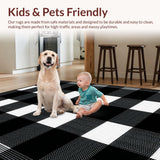 Luxurious Textured Medallion Layout(Black)