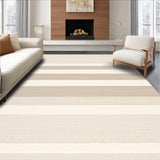 Ultra Soft Area Rug, Non Slip, Stain Resistant, Washable Area Rugs for Living Room, Bedroom, Stair Step Treads Boho Beige Covers with Unique Design(Beige)