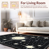 Chic Abstract Space Infusion(Black)
