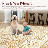 Chic Retro Symmetrical Graphic Elements(Beige)