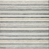 Ultra Soft Area Rug, Non Slip, Stain Resistant, Washable Area Rugs for Living Room, Bedroom, Vibrant Abstract Stripe Fusion(Gray)