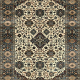 Elegant Color Blocked Trellis(Beige)