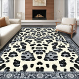 Sophisticated Grey Textured Print(Ivory)
