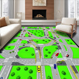 Charming Road Map Aesthetic(Green)