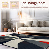 Contemporary Circular Optical Effect(Black)