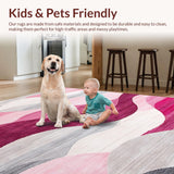 Artistic Color Wave Design(Pink)