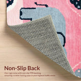 Charming Whimsical Elephant Artwork(Pink)