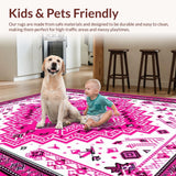 Lively Retro Text Design Element(Pink)