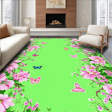 Colorful Whimsical Floral Composition(Green)