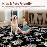 Elegant Minimalist Black Blossom(Black)