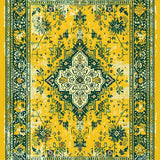 Charming Bright Patterned Ensemble(Yellow)