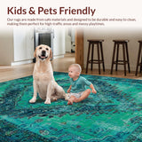 Elegant Light Blue Floral Design(Blue)