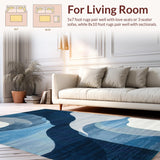 Luxe Textured Shape Elements(Blue)