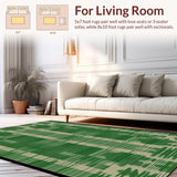 Earthy Toned Rustic Geometric Design(Green)