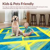 Elegant Modern Symmetrical Design(Blue)