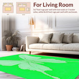 Lively Modern Wildlife Illustration(Green)