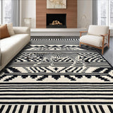 Bold Exotic Zebra Motif(Black)
