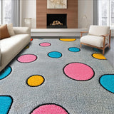 Ultra Soft Area Rug, Non Slip, Stain Resistant, Washable Area Rugs for Living Room, Bedroom, Cute Grey Tufted Cat Rug for Bedroom Decor(Gray)