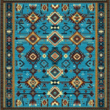 Intricate Patterned Ethnic Charm(Blue)