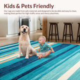 Dynamic Aqua Blue Surf Design(Blue)