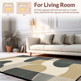 Modern Minimalist Oceanic Shape(Beige)