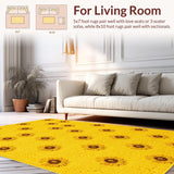 Charming Handwoven Sunflower Design(Yellow)