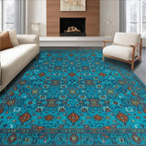 Artful Abstract Coastal Motif(Blue)