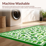 Vibrant Clover Decorative Entrance(Green)