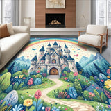 Playful Cartoon Creature Artwork(Blue)