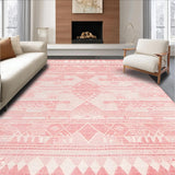 Delicate Blush Abstract Touch(Red)