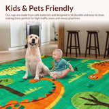 Dynamic Nature Inspired Dino Motif(Green)