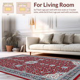 Classic Geometric Vintage Appeal(Red)