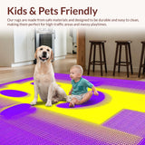 Creative Psychedelic Patterned Decor(Yellow)