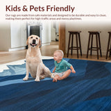 Majestic Mountain Silhouette Aesthetic(Blue)