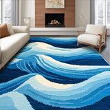 Artistic Marine Curvature Style(Blue)