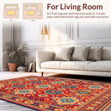 Eclectic Geometric Color Burst(Red)