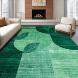 Ultra Soft Area Rug, Non Slip, Stain Resistant, Washable Area Rugs for Living Room, Bedroom, Plush Fuzzy Nursery Rug for Hygge Decor(Green)
